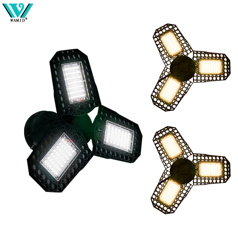 Outdoor Lighting Warehouse - Bombilla LED deformable para garaje, 40W,