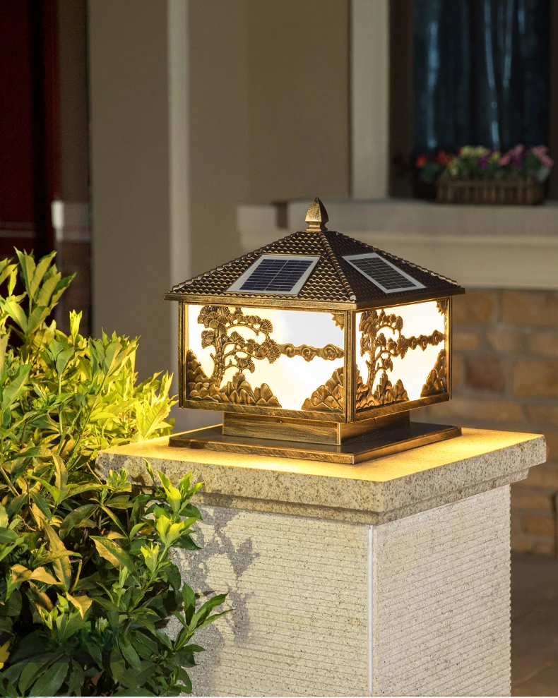 Wall Lighting Outdoor - Lámpara solar de pared para exteriores,