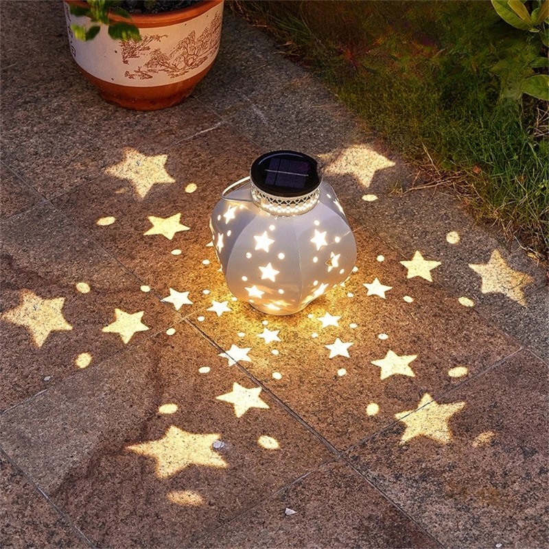 Outdoor Lighting Guide - Lámpara Proyector de Estrellas para Jardín,