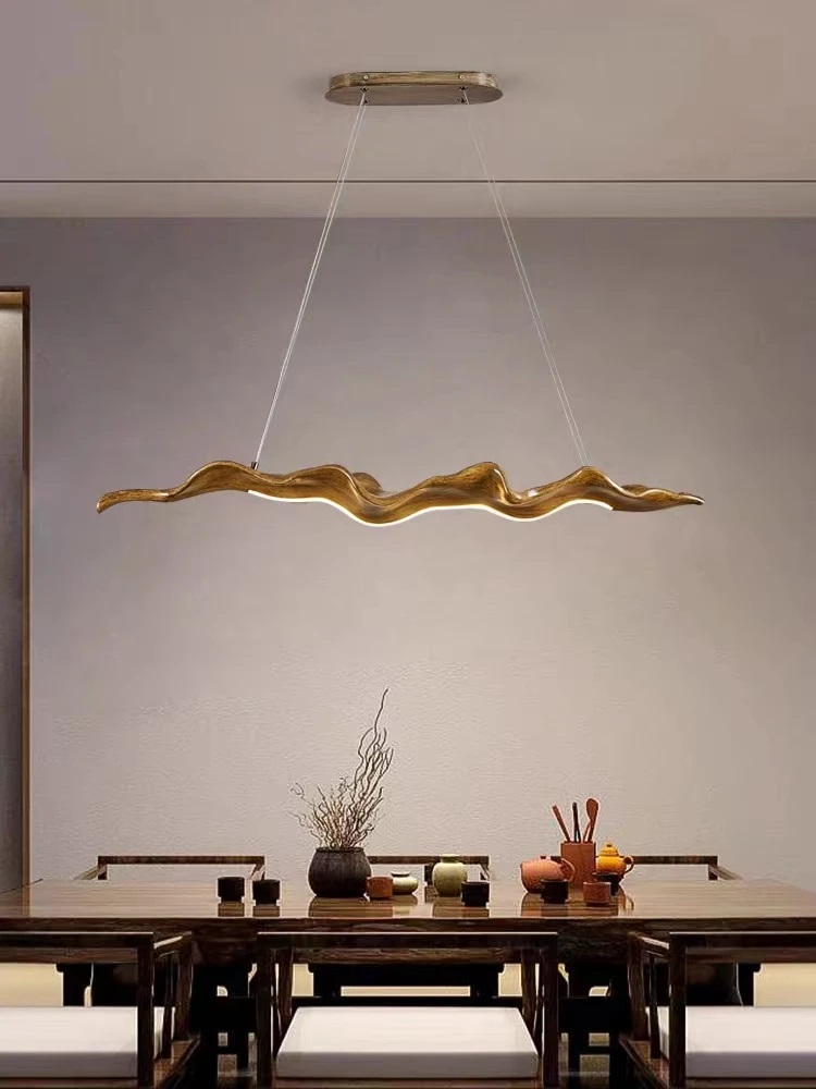 Outdoor Lighting Pendant - Luces colgantes de hojas de resina