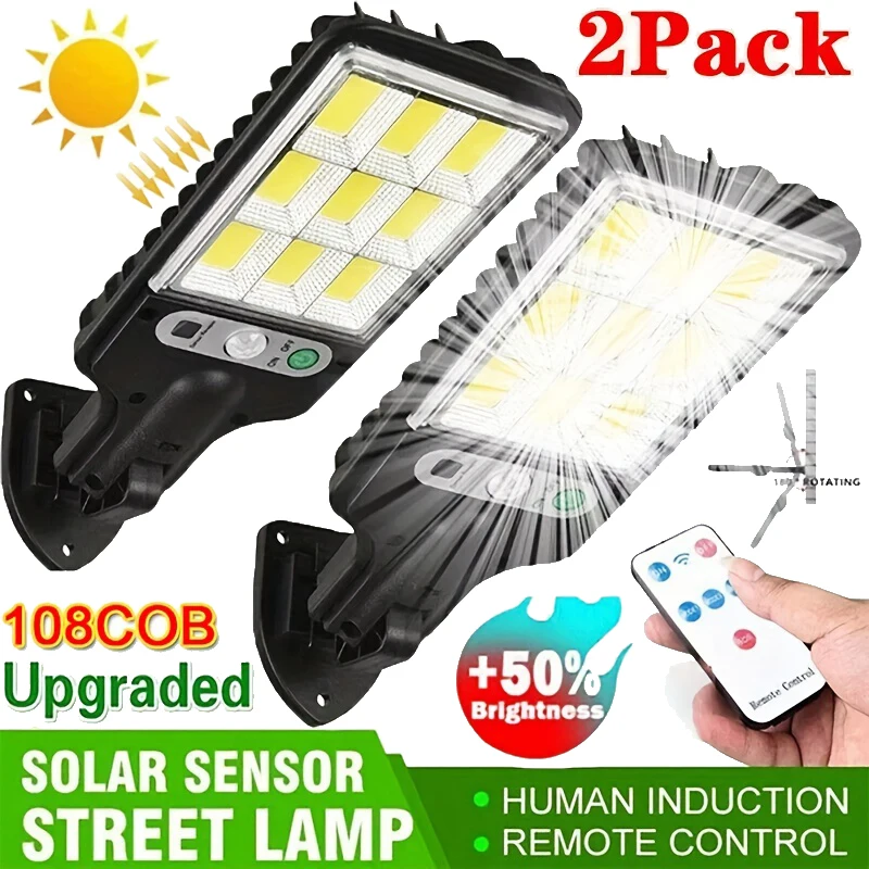 Outdoor Lighting Garage - Potente lámpara LED Solar de pared