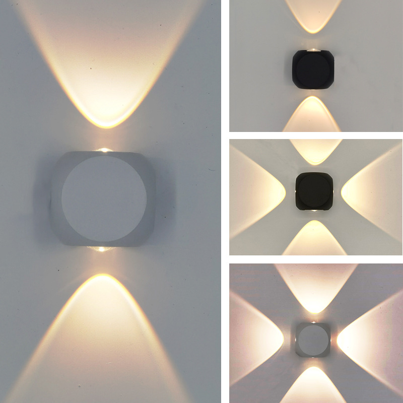 Outdoor Lighting Hardwired - Lámpara de Pared Nórdica LED COB