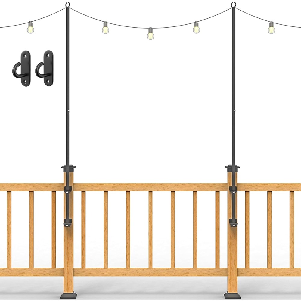 Wall Lighting Outdoor - Paquete de 2 postes de luces