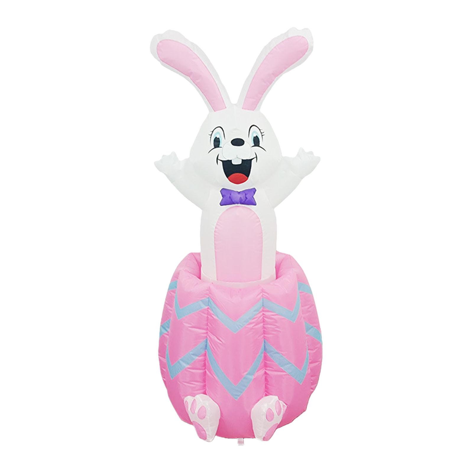 Outdoor Lighting Event - Conejo de Pascua iluminado, decoración inflable