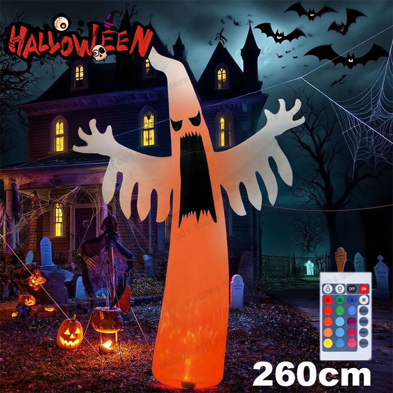 Outdoor Lighting Event - Fantasma aterrador inflable de Halloween con