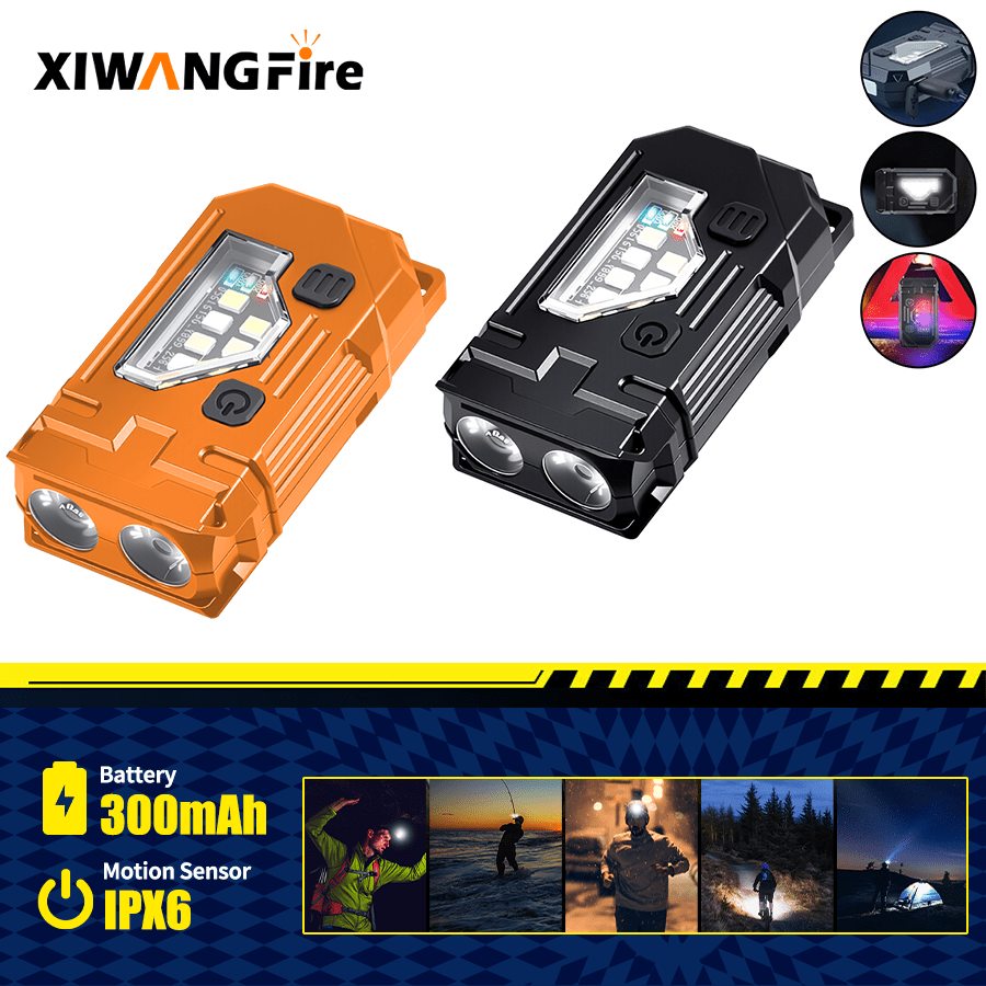 Outdoor Lighting Guide - Mini Linterna EDC para Llavero -