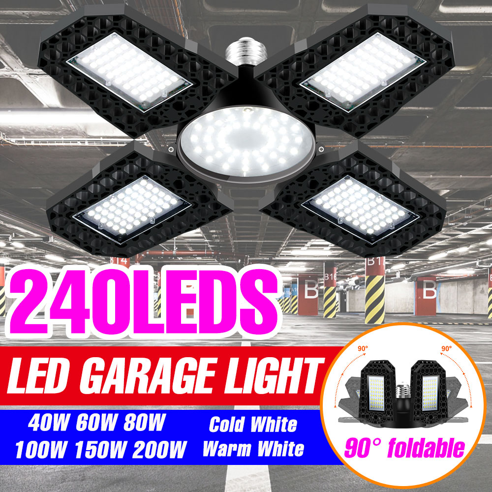 Outdoor Lighting Warehouse - 200W E27/E26 luces LED para garaje