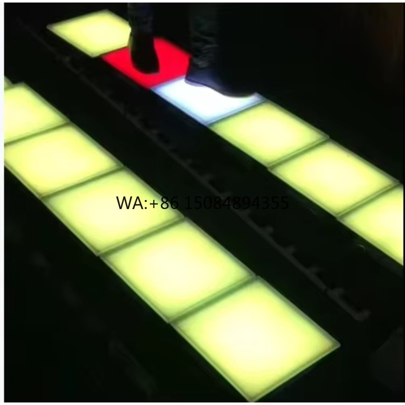 Outdoor Lighting Event - Luces LED Cuadradas Interactivas para Pista