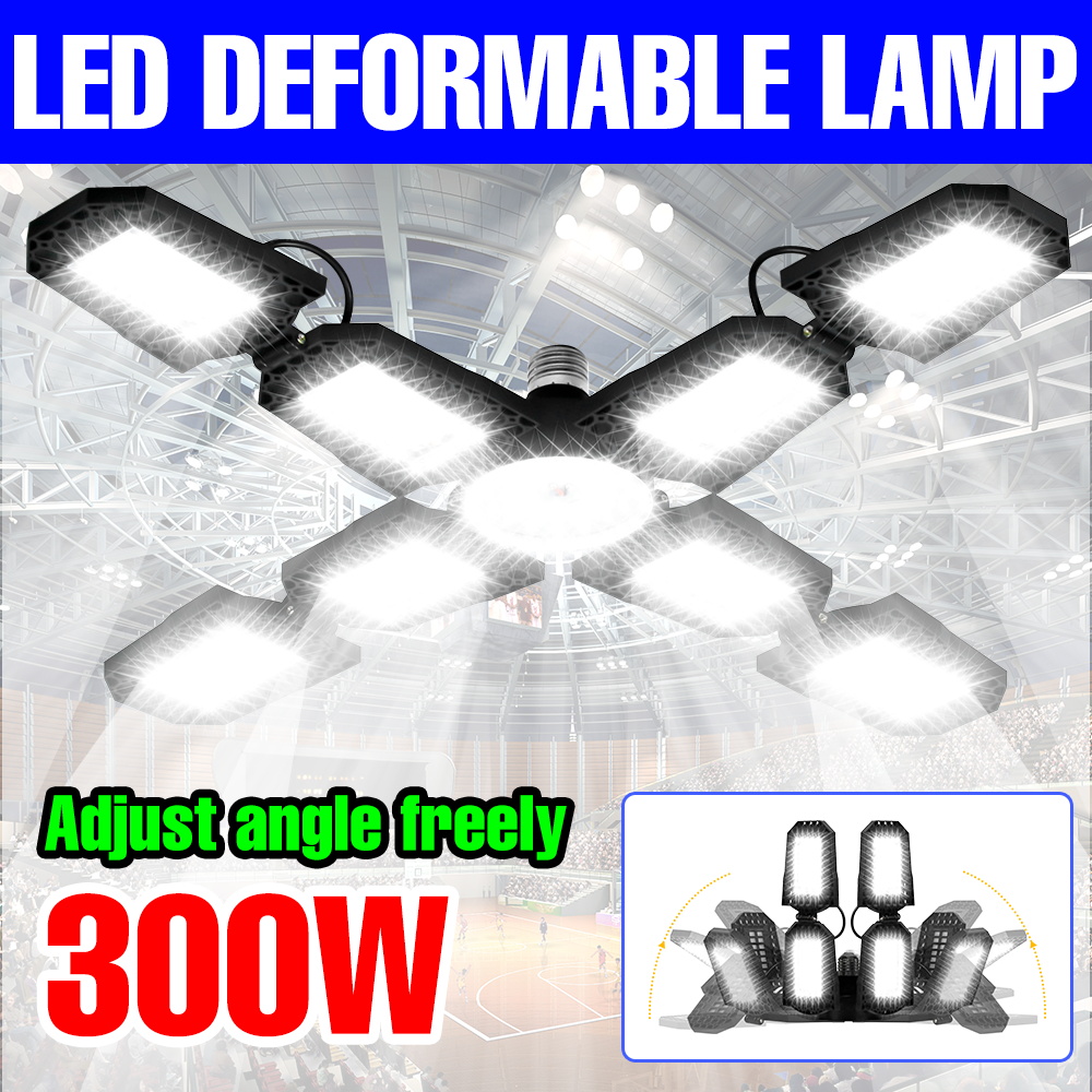 Outdoor Lighting Warehouse - Lámpara LED de garaje de 300W,