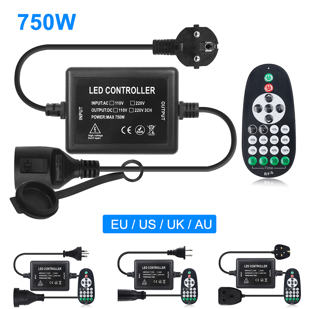 Outdoor Lighting Uk - Controlador LED regulable AC 110V 220V