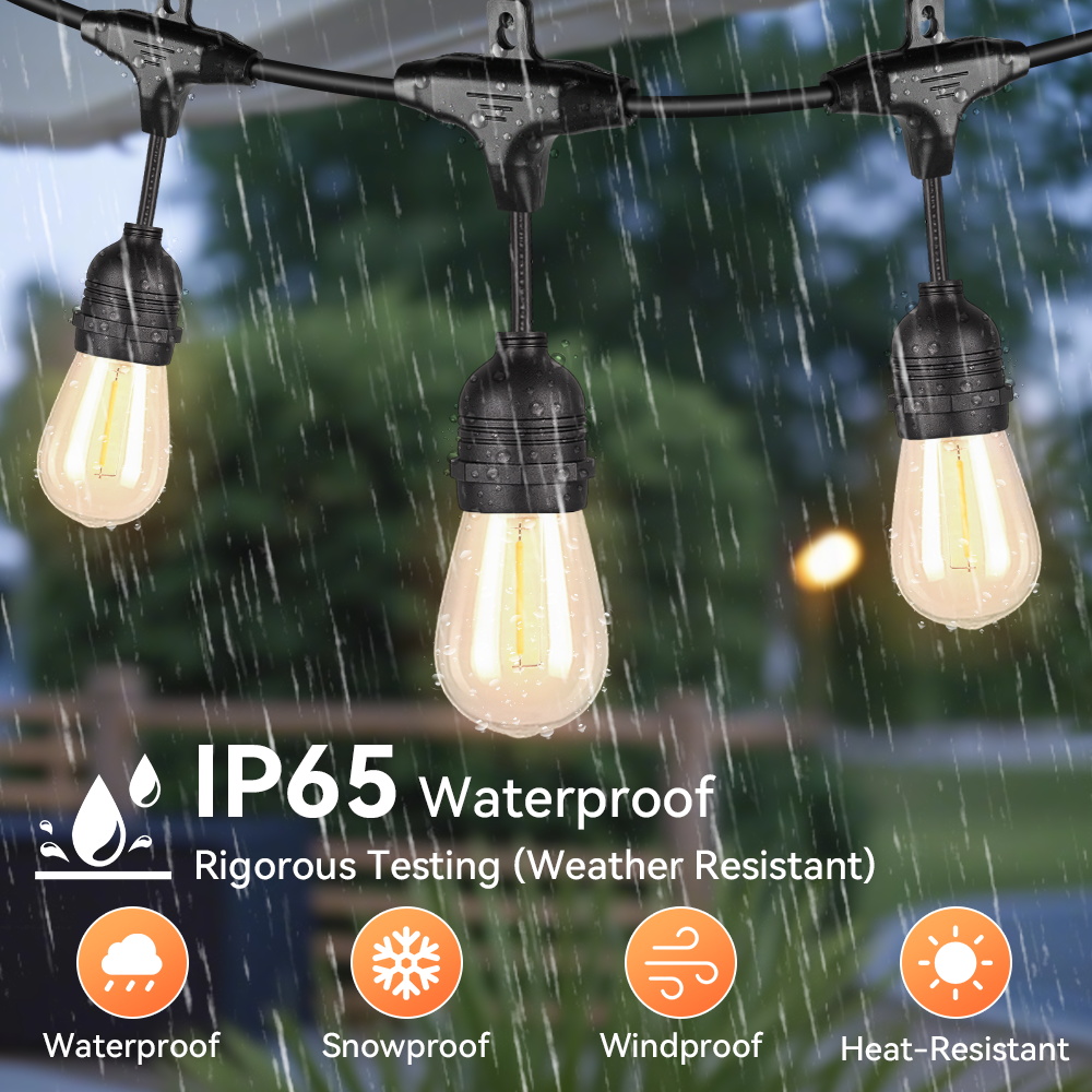 Outdoor Lighting Uk - Guirnalda de luces para exteriores E27,