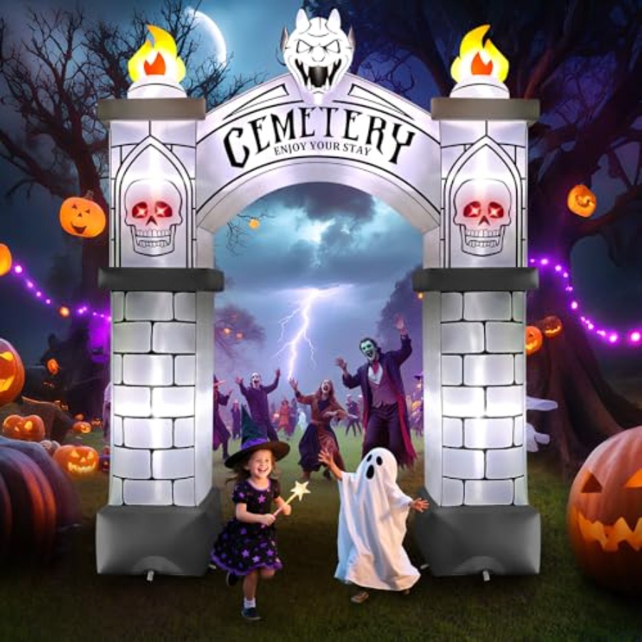 Arco Inflable de Halloween de  - Outdoor Lighting Event reseña y precio