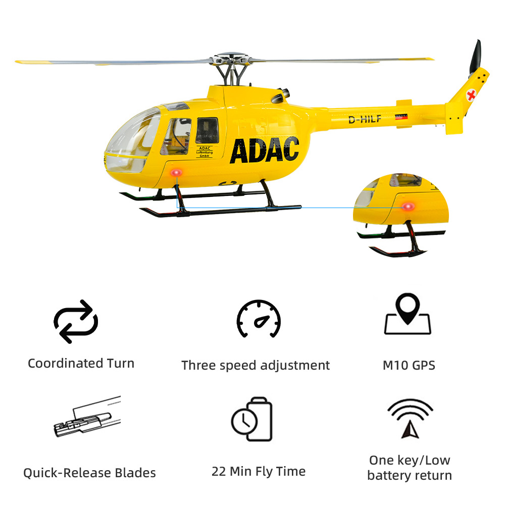 Helicóptero a escala FLY WING  - Outdoor Lighting Uk reseña y precio