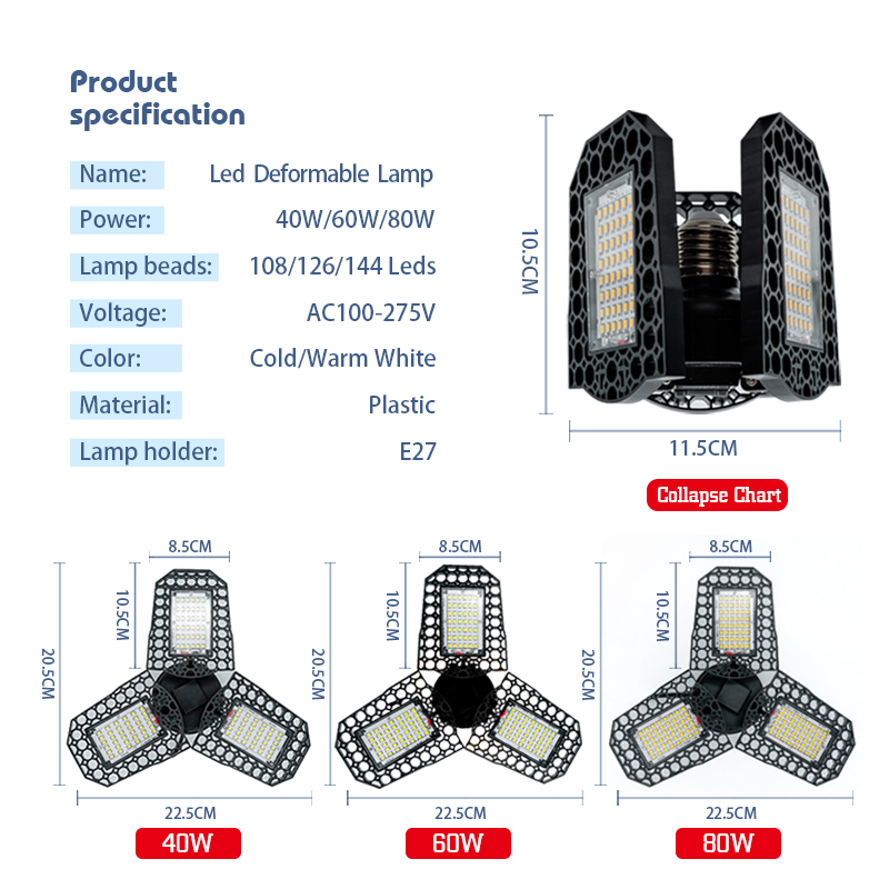 Bombilla LED deformable para g - Outdoor Lighting Warehouse reseña y precio