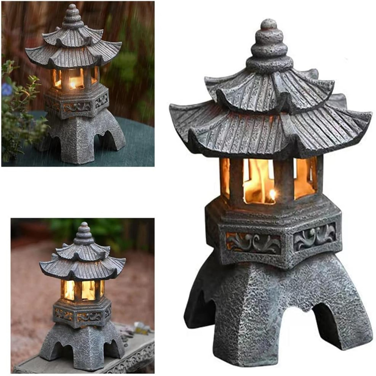 Estatuas de pagoda, estatua al - Outdoor Lighting Architectural reseña y precio