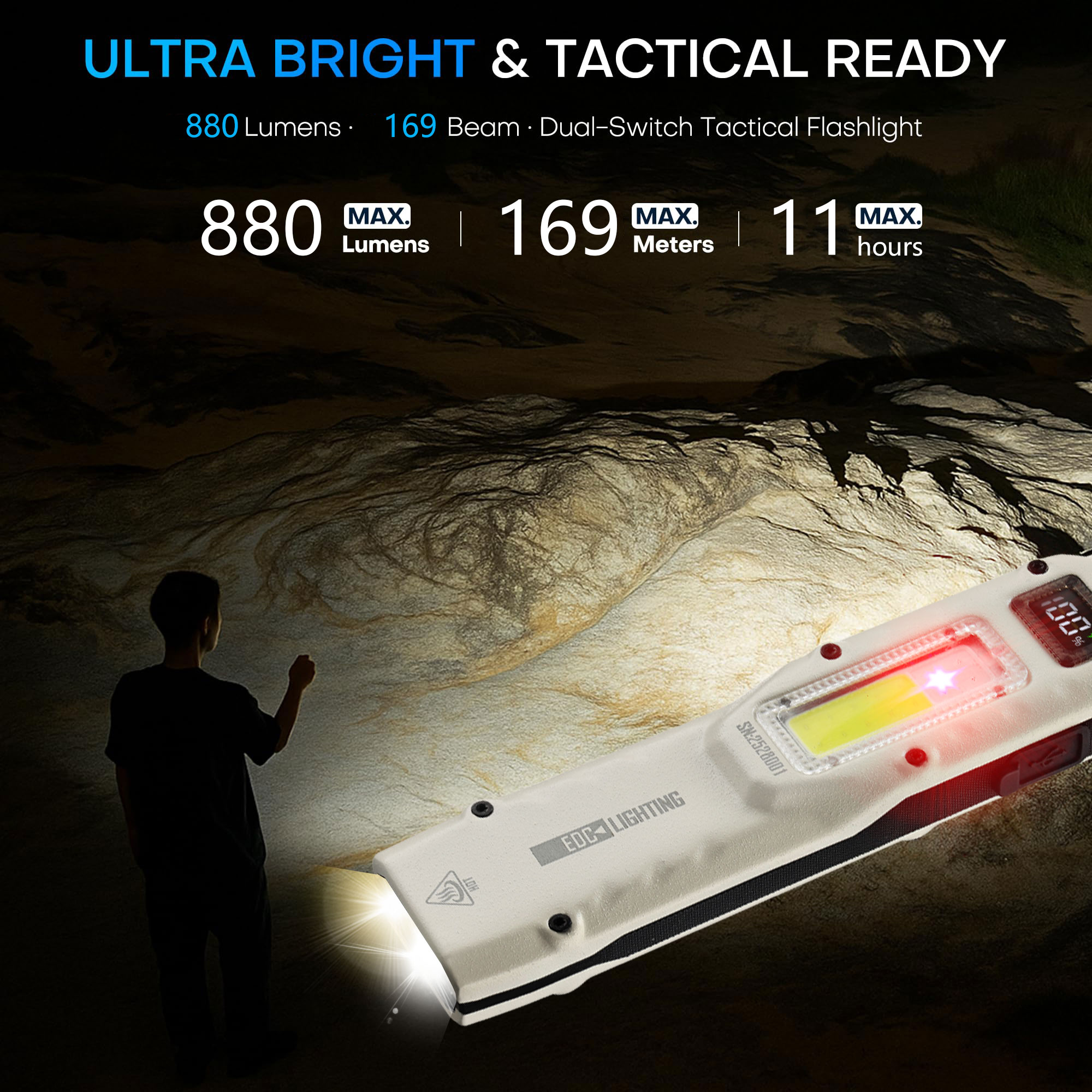 Linterna DE TRABAJO táctica ul - Outdoor Lighting Guide reseña y precio