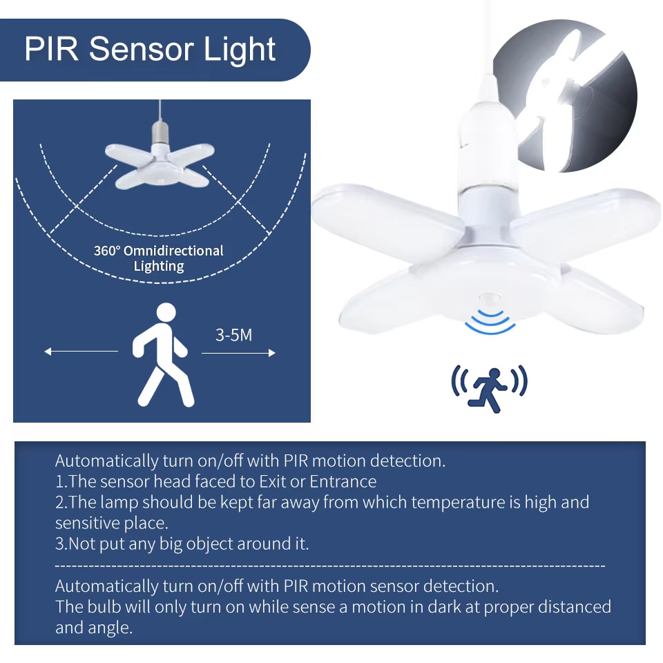 Ventilador E27 plegable 28W Se - Outdoor Lighting Warehouse reseña y precio