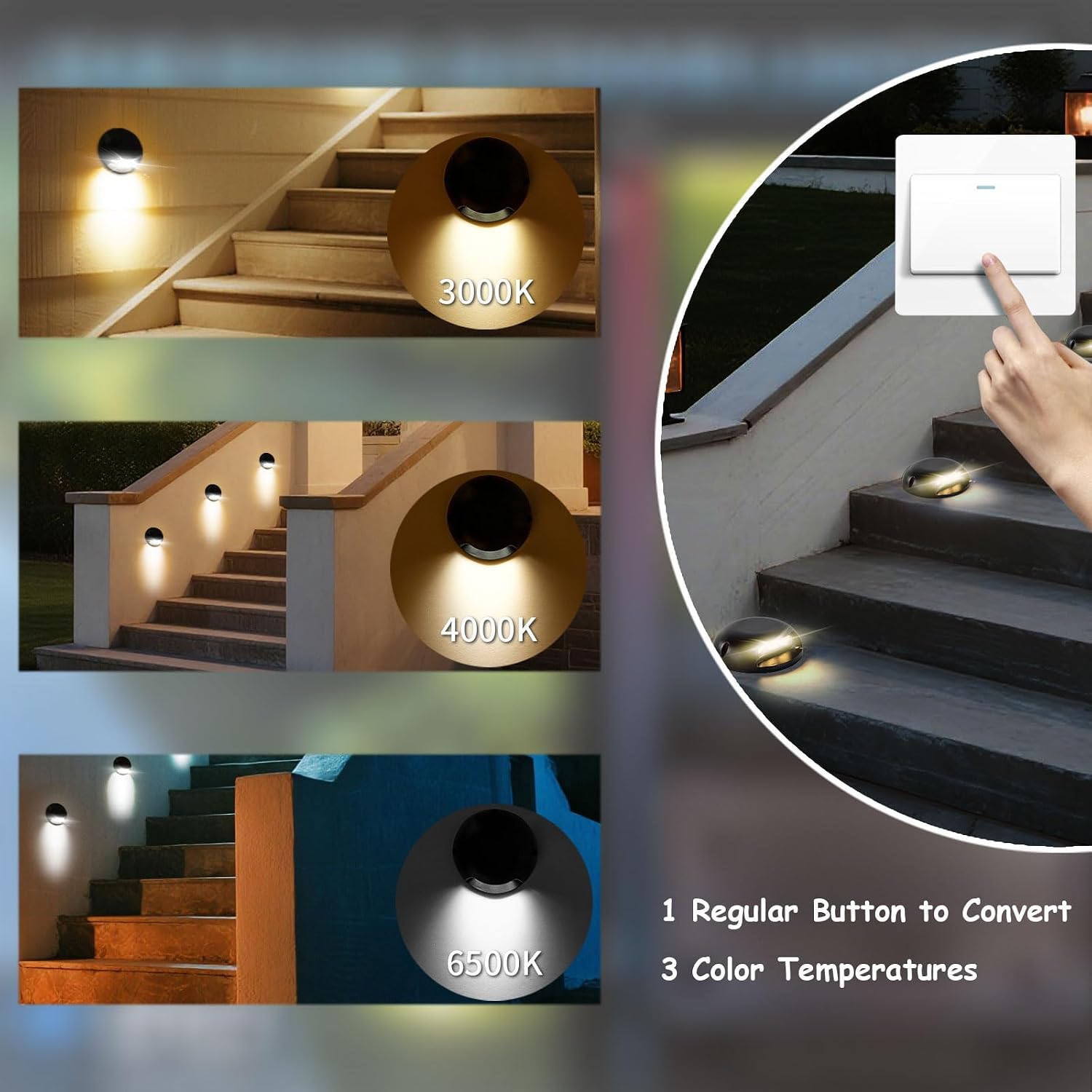 Luces LED para Escalones AC220 - Outdoor Lighting Hardwired reseña y precio
