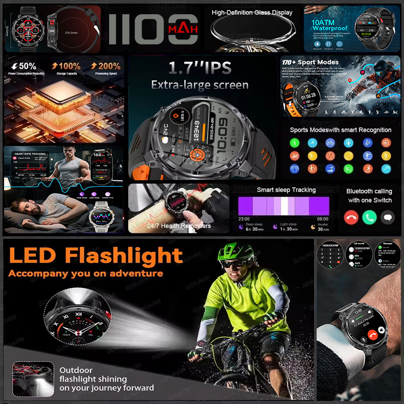 T-REX 3 reloj inteligente mili - Outdoor Lighting Perspectives reseña y precio