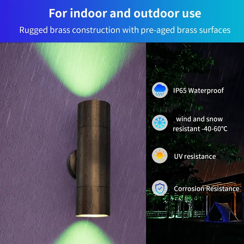 Lámpara de Pared LED para Exte - Wall Lighting Outdoor reseña y precio