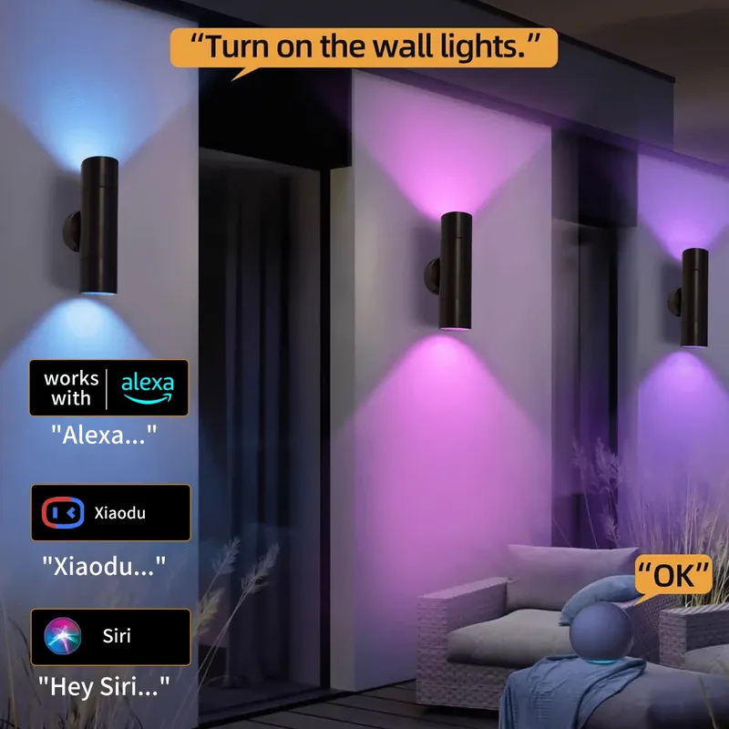 Lámpara de Pared LED para Exte - Wall Lighting Outdoor reseña y precio