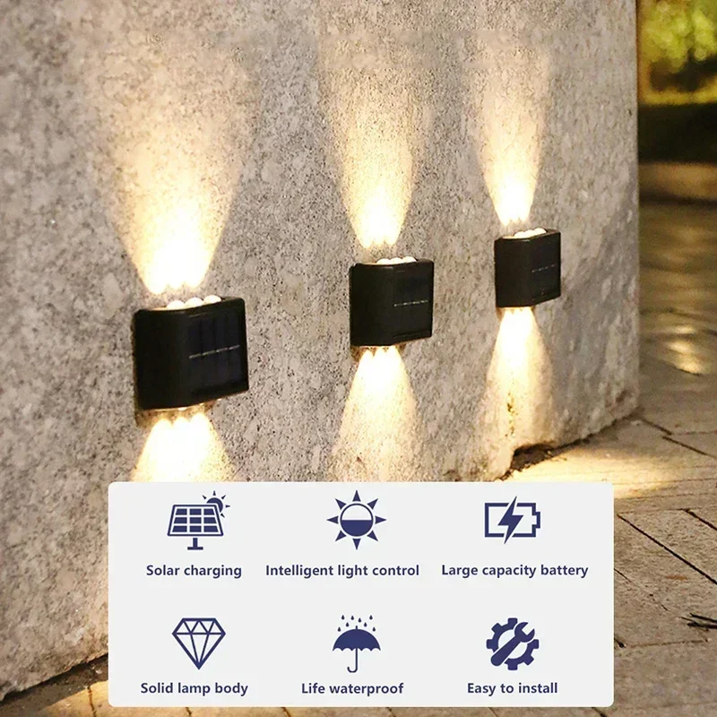Lámpara Solar COB para Pared,  - Wall Lighting Outdoor reseña y precio