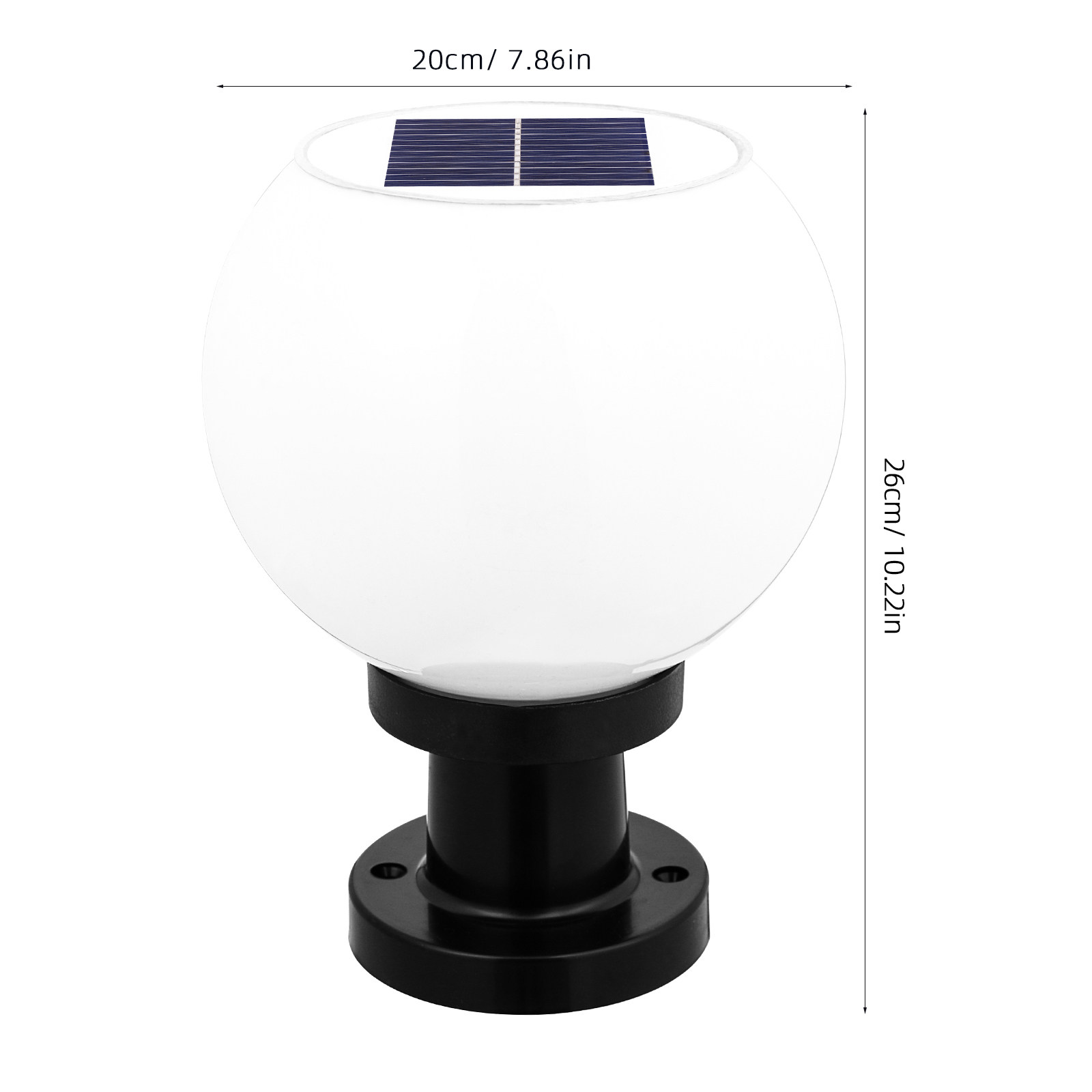 Lámpara Solar LED Redonda para - Wall Lighting Outdoor reseña y precio