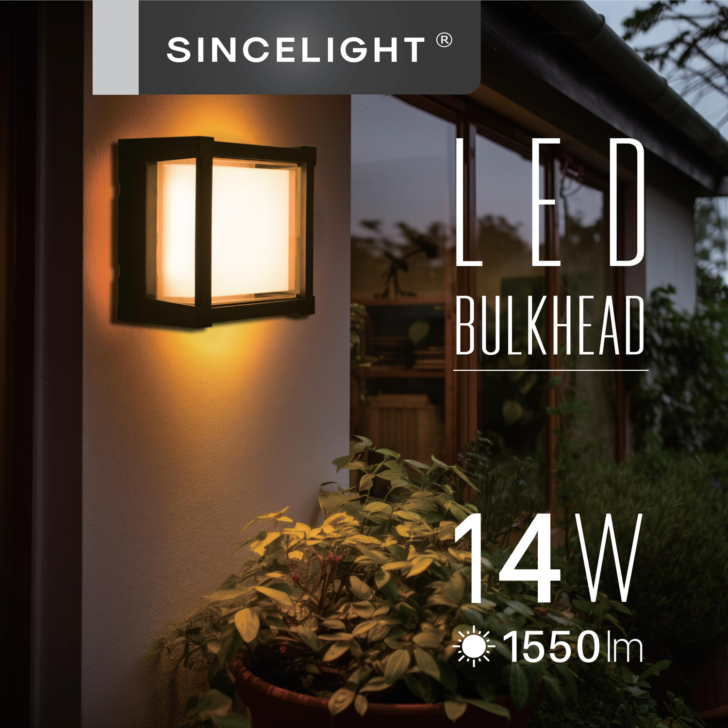 Lámpara de Pared LED de 14W, I - Outdoor Lighting Hardwired reseña y precio