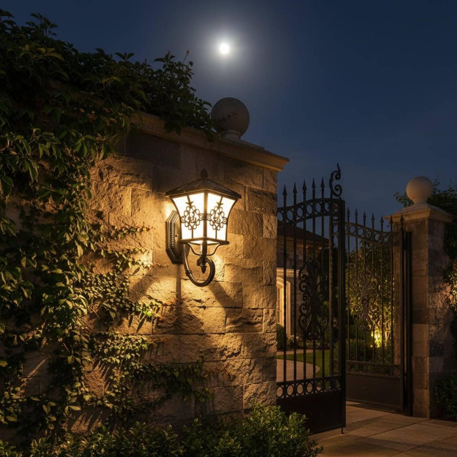 Lámpara Solar LED de Pared par - Wall Lighting Outdoor reseña y precio