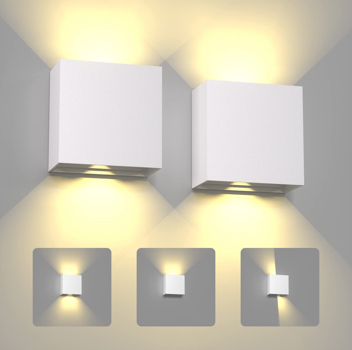 Apliques de pared LED, lámpara - Outdoor Lighting Hardwired reseña y precio