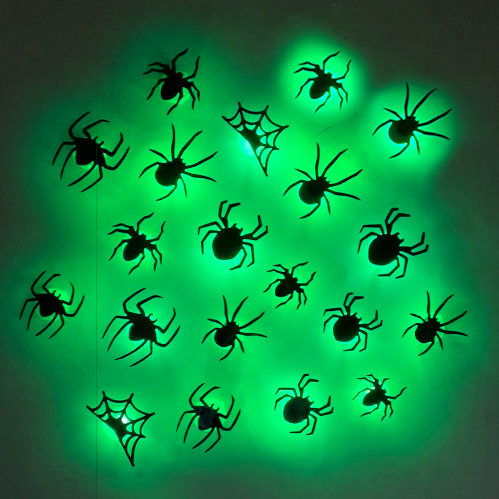 Decoración de arañas y murciél - Outdoor Lighting Event reseña y precio