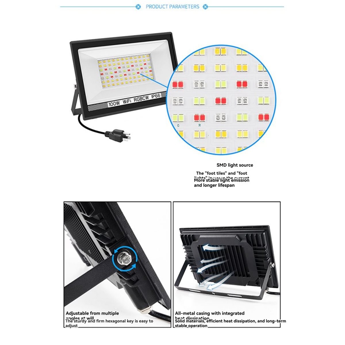 Nices - Reflector LED RGBCW de - Outdoor Lighting Uk reseña y precio