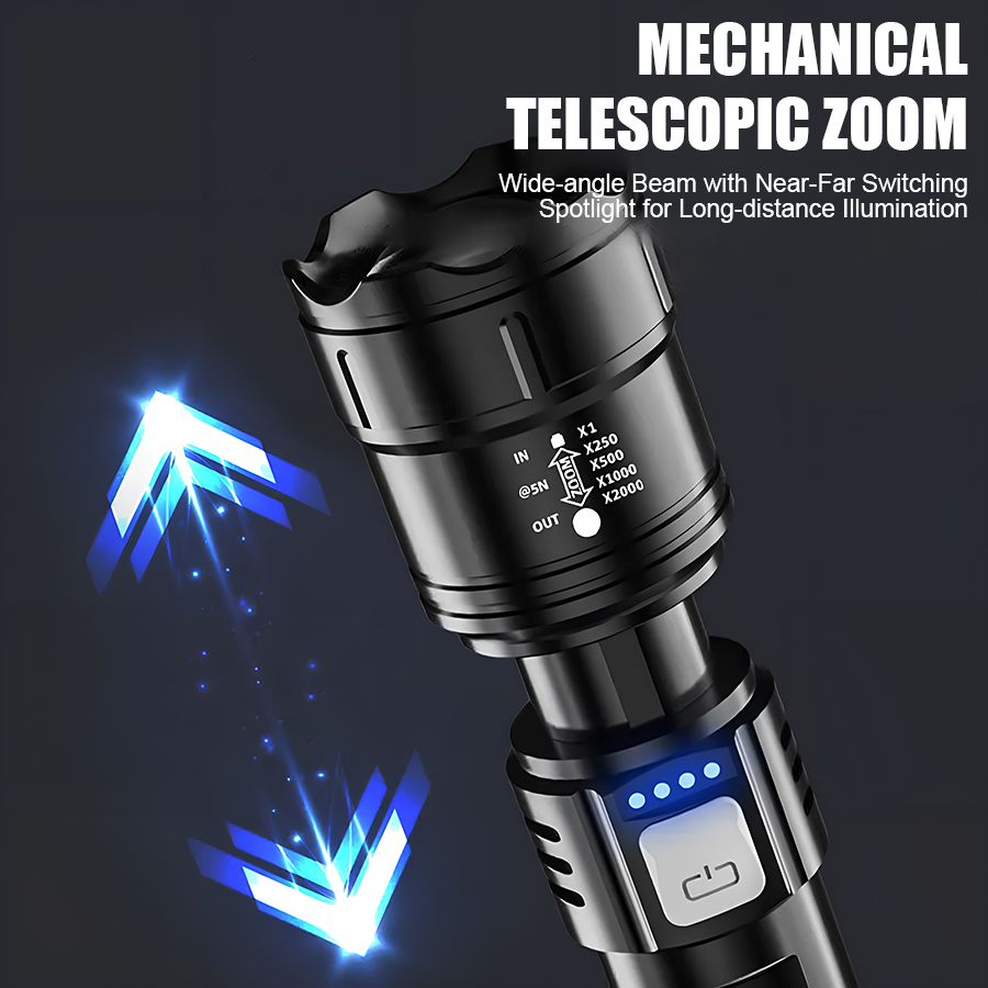 Linterna LED P50 de Alta Poten - Outdoor Lighting Guide reseña y precio