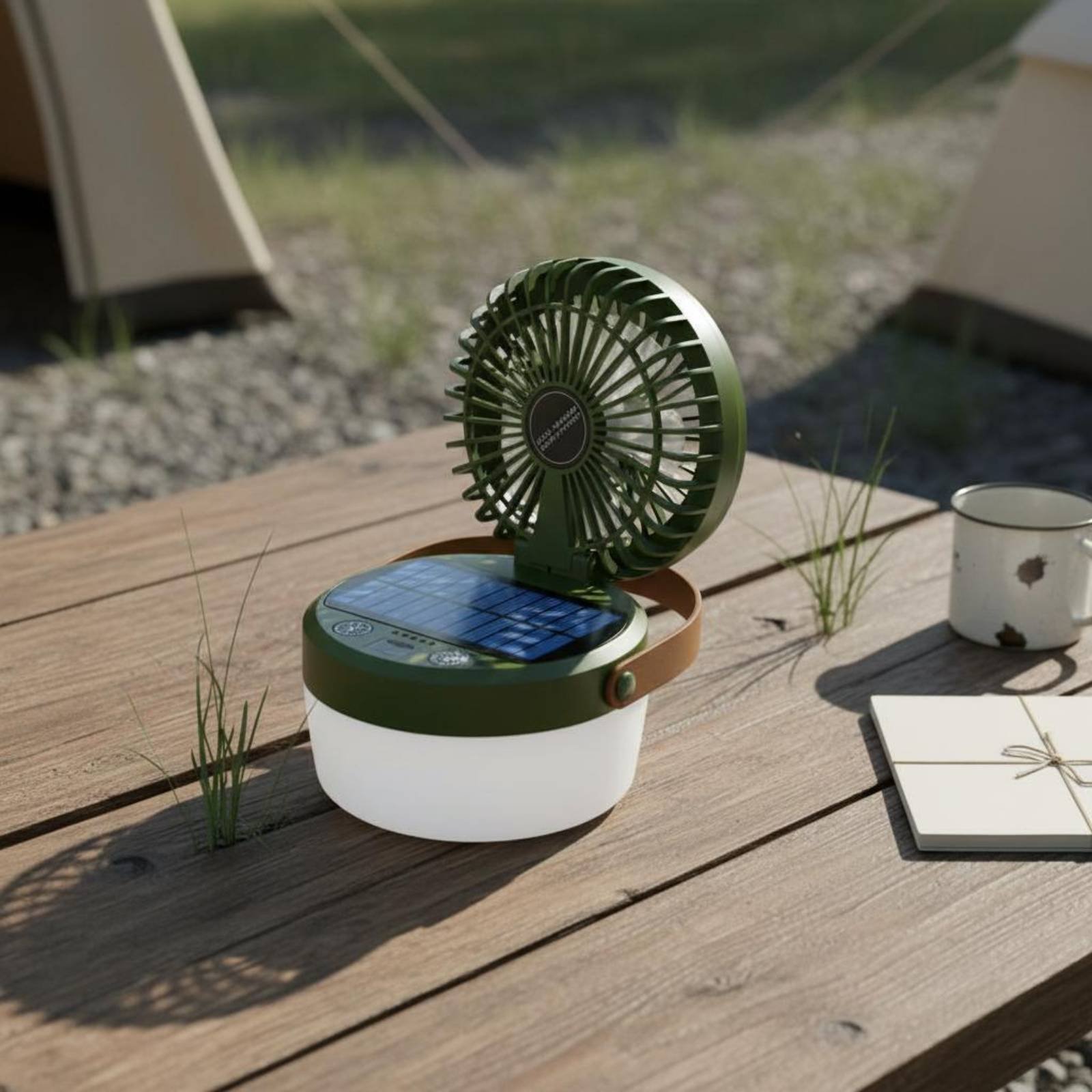 Linterna de Camping Solar con  - Hanging Outdoor Lighting reseña y precio