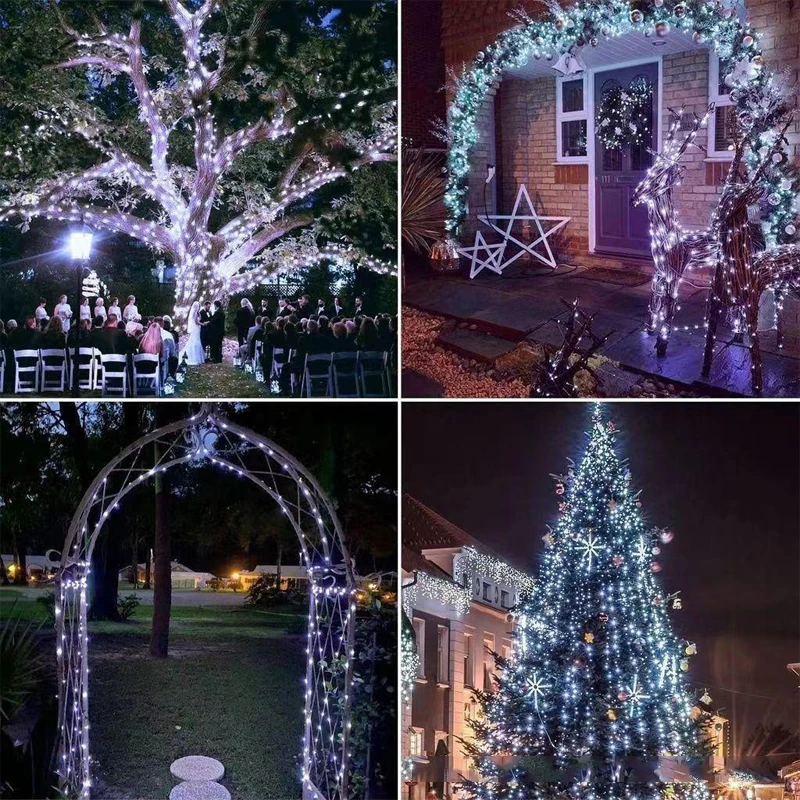 Guirnalda de luces LED de alam - Outdoor Lighting Event reseña y precio