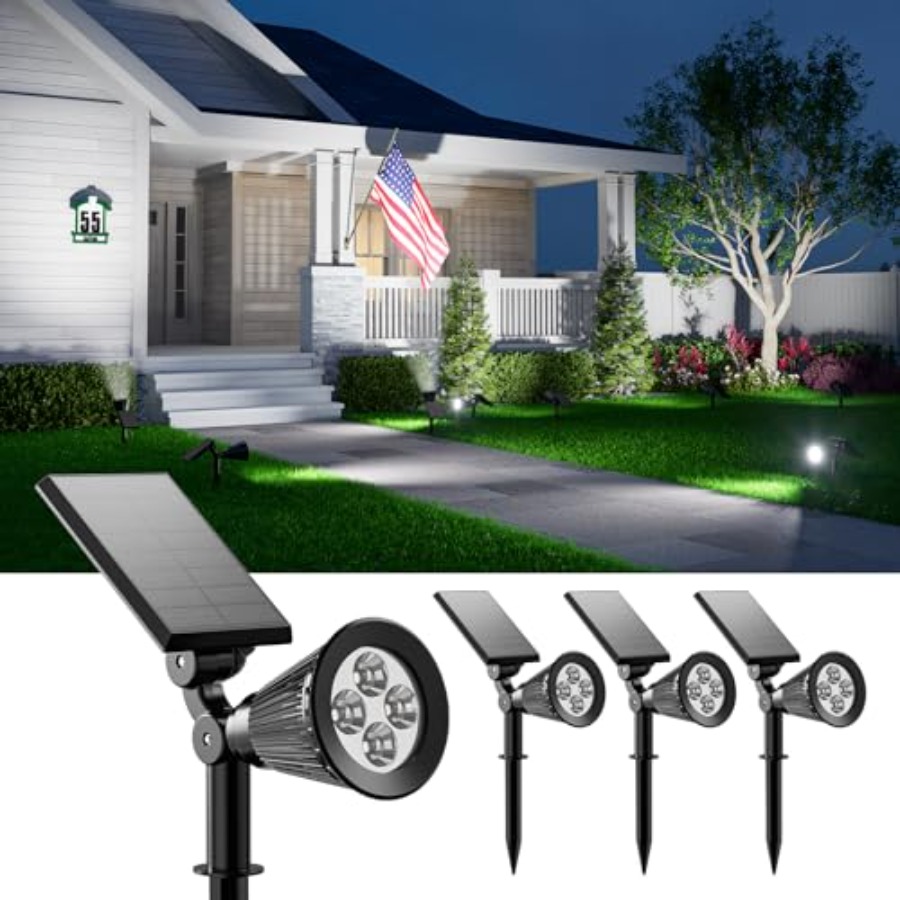 Focos Solares para Exteriores, - Wall Lighting Outdoor reseña y precio