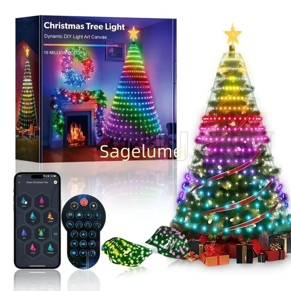 RGBIC 400LEDs luces navideñas  - Outdoor Lighting Uk reseña y precio