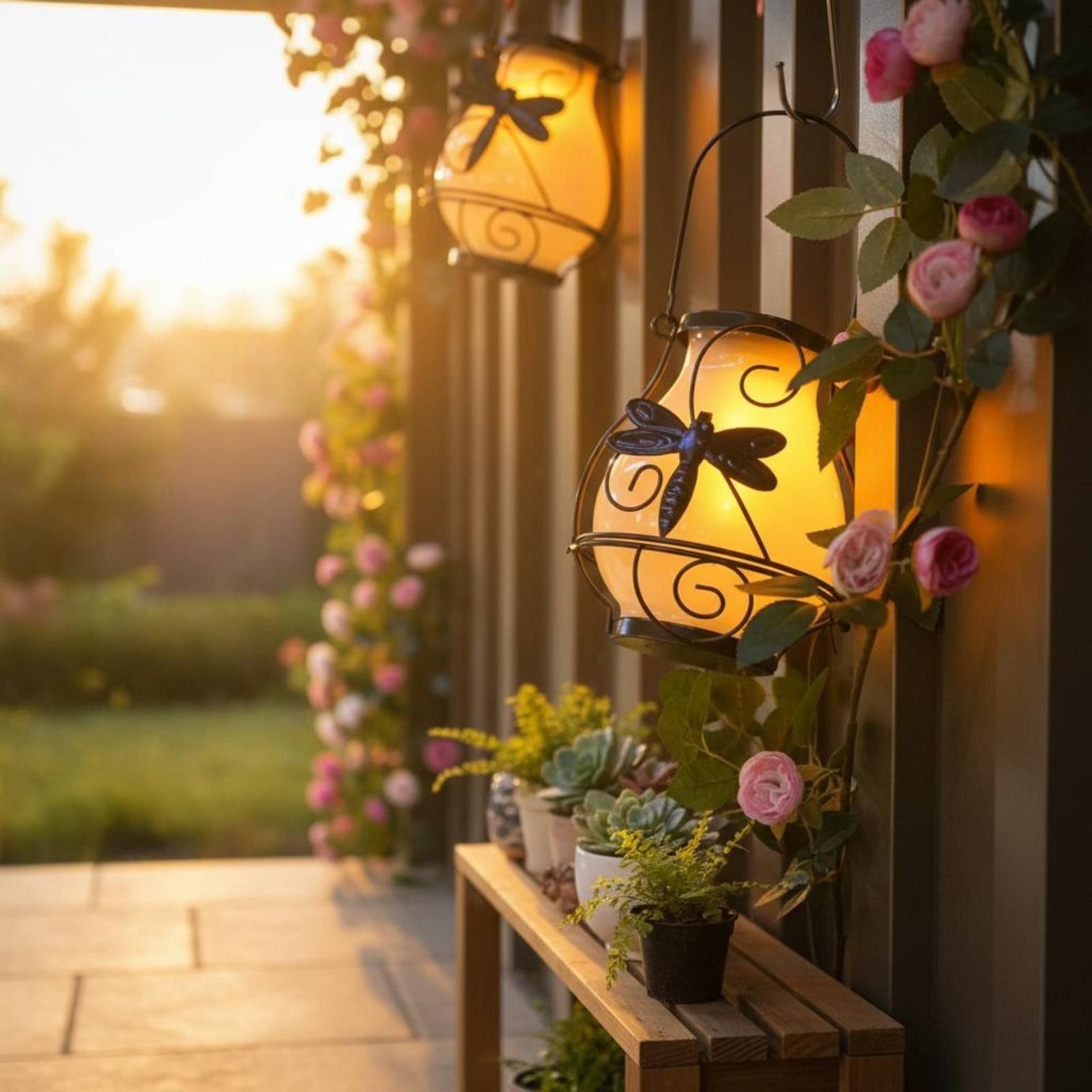Linterna Solar con Forma de Ma - Wall Lighting Outdoor reseña y precio