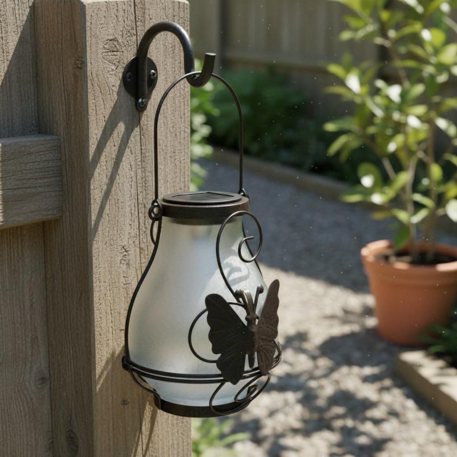 Linterna Solar con Forma de Ma - Wall Lighting Outdoor reseña y precio