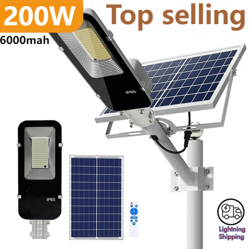 Luz Solar potente de 200W, far - Outdoor Lighting Garage reseña y precio