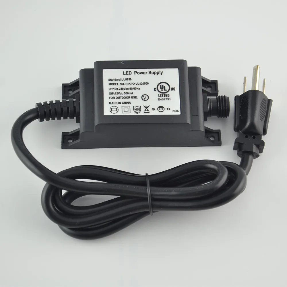 IP68 DC12V 1A cargador de fuen - Outdoor Lighting Uk reseña y precio