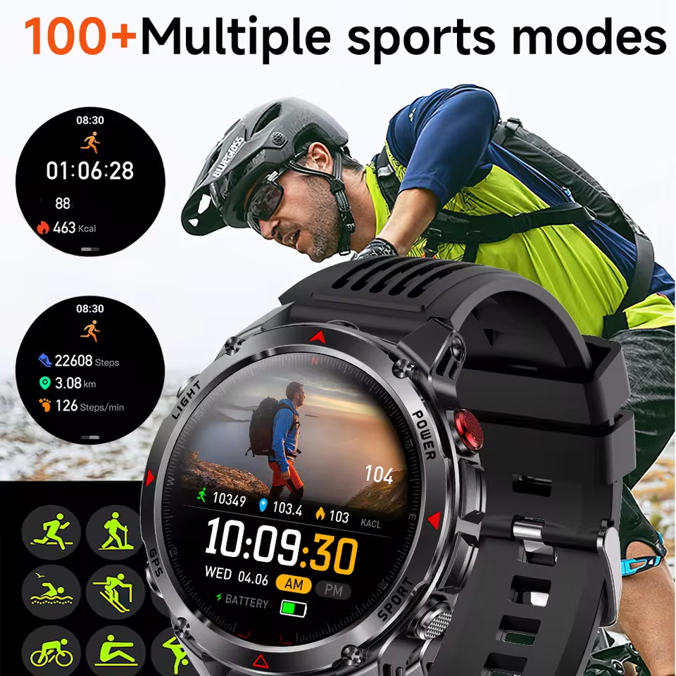 Reloj inteligente militar con  - Outdoor Lighting Perspectives reseña y precio