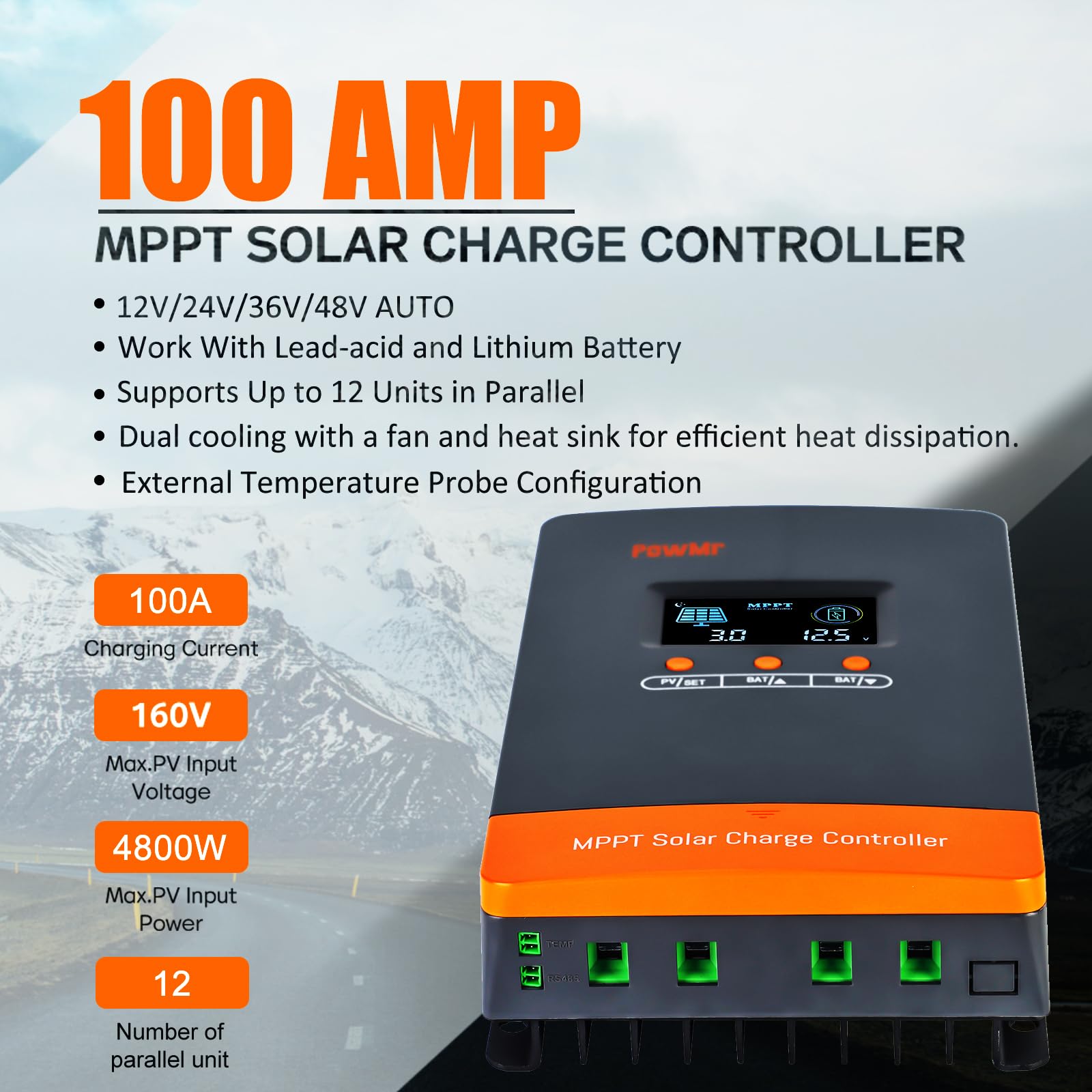 Controlador de Carga Solar MPP - Outdoor Lighting Warehouse reseña y precio