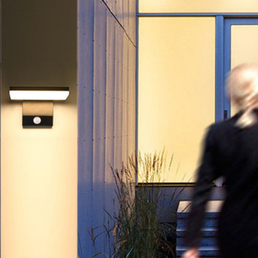 Luz de Pared Exterior 180 °    - Outdoor Lighting Hardwired reseña y precio