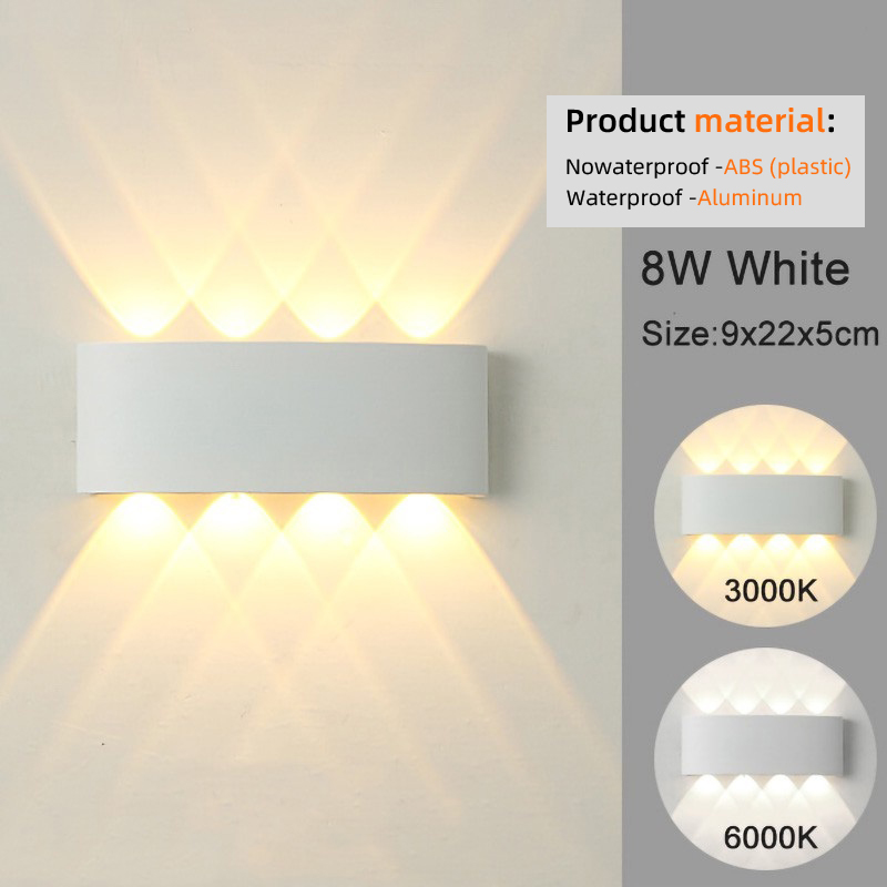Lámpara de pared LED, impermea - Outdoor Lighting Hardwired reseña y precio
