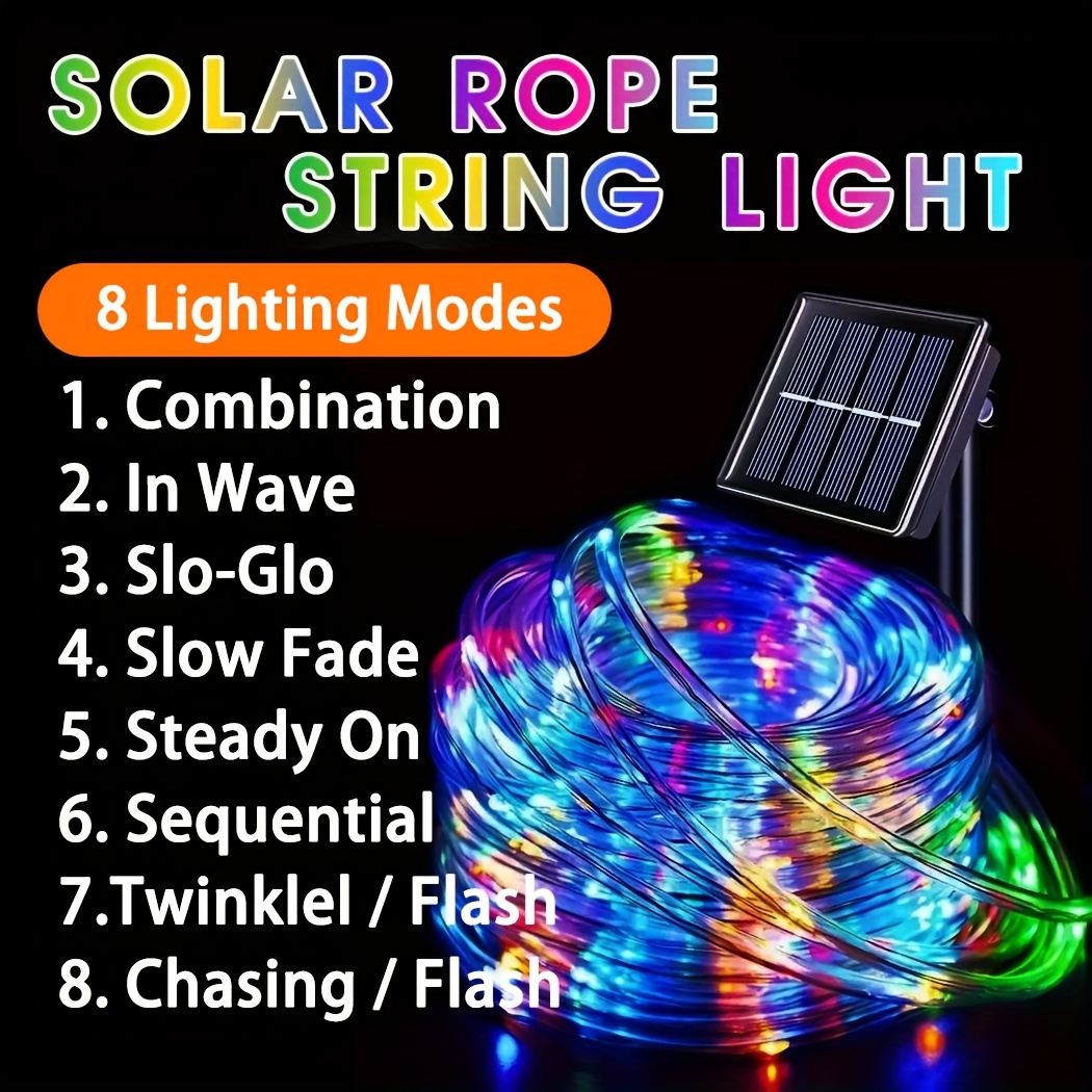 Guirnalda de Luces LED Solares - Outdoor Lighting Event reseña y precio