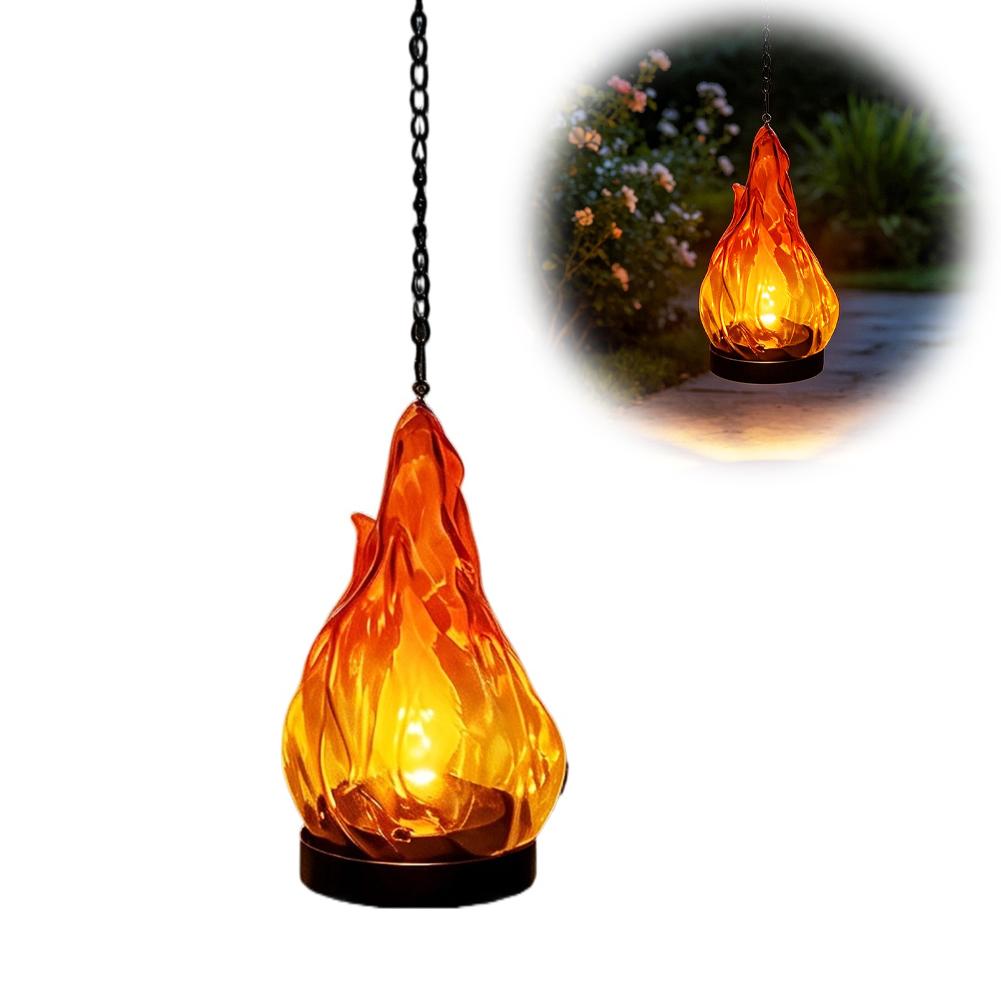 Lámpara colgante solar con efe - Hanging Outdoor Lighting reseña y precio