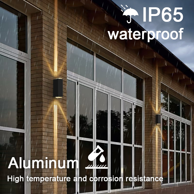 Lámpara de pared LED de alumin - Outdoor Lighting Hardwired reseña y precio