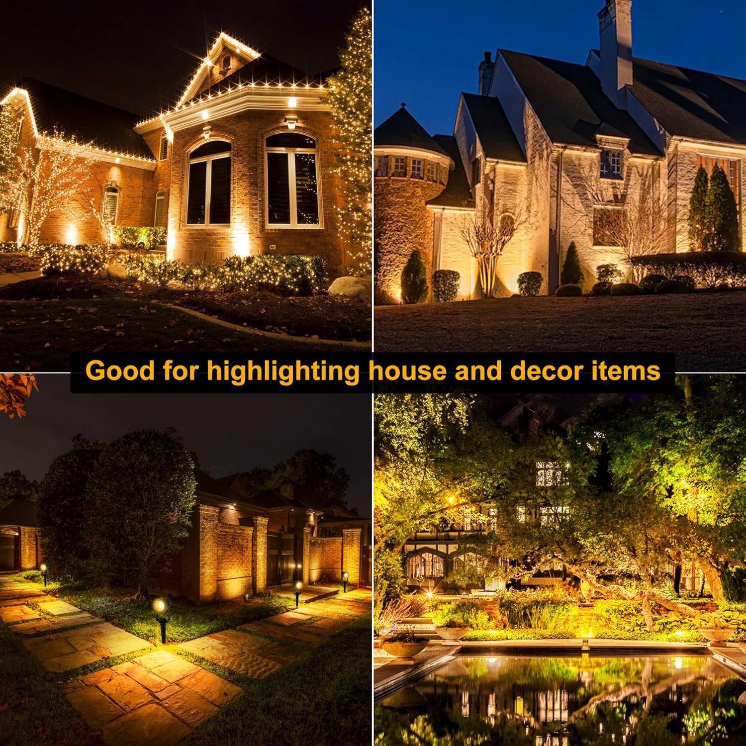 Foco exterior de 8LEDS y 3000K - Outdoor Lighting Uk reseña y precio