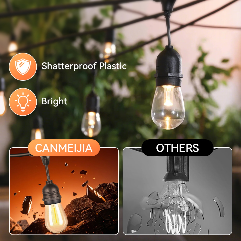 Guirnalda de luces para exteri - Outdoor Lighting Uk reseña y precio